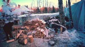 НЕСКОЛЬКО ДНЕЙ В ТАЙГЕ НА ЗИМОВЬЕ. БЫТ КИТАЙЦЕВ В ТАЙГЕ, КАК ОНИ ЖИВУТ.