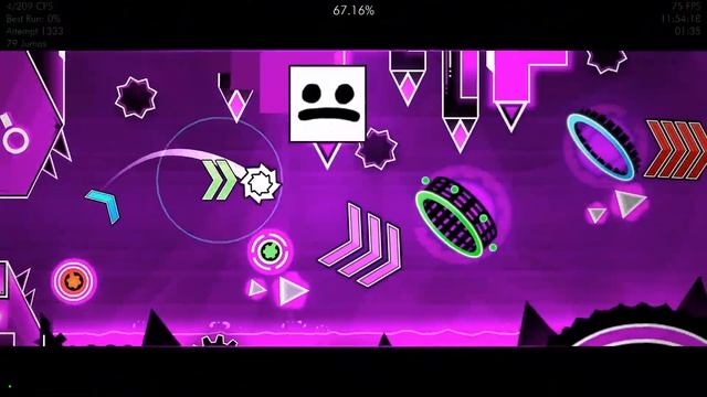 DIGITAL DESCENT BY DANKE & MORE 100% // EXTREME DEMON // GEOMETRY DASH смотреть онлайн