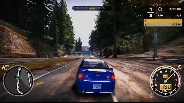 COBALT VS GOLF GTI - Need For Speed Most Wanted HD Part 3 смотреть онлайн
