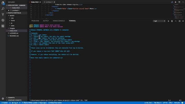 17. Juntando commits com squash - Git e Github na Vida Real смотреть онлайн