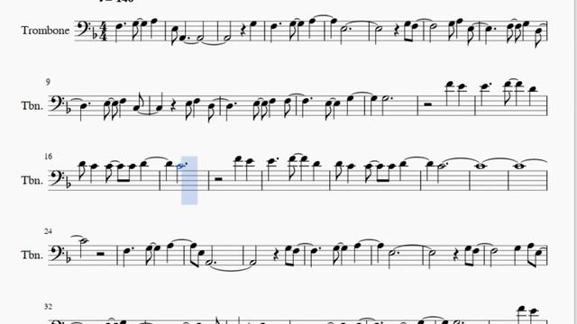 Trombone Sheet Music: How to play Two Headed Boy by Neutral Milk Hotel смотреть онлайн