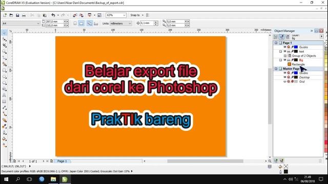 Export coreldraw ke photoshop смотреть онлайн