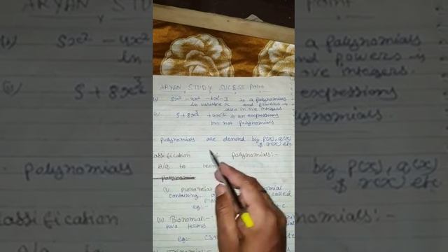 Polynomials Chapter -2  Ncert, Math Class 10th