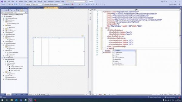 Creating grpc .net wpf client