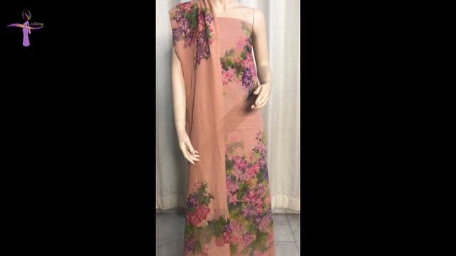 Amazing Handpaint watercolor Kamiz || Verbena || Bexi Cotton Jorget смотреть онлайн