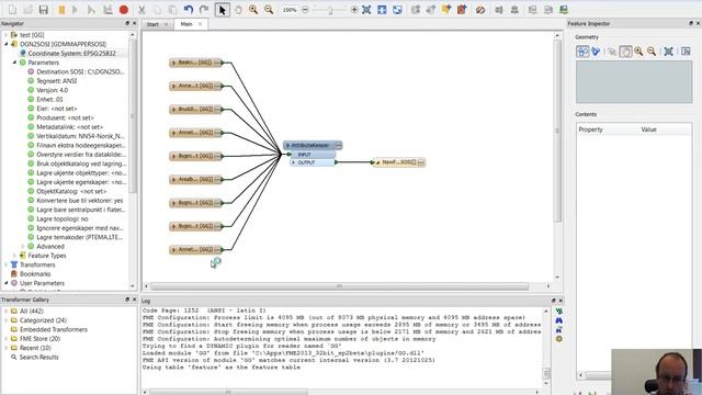 Microstation DGN til SOSI konvertering med FME смотреть онлайн