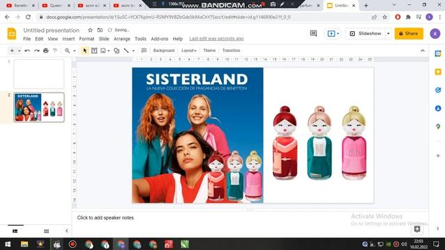 United Colors Of Benetton: Sisterland Fragrances (2021)