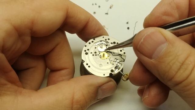 Restoration Poljot Chronograph 3133 Ocean Watchmaking before and after ремонт часов Полет Океан смотреть онлайн