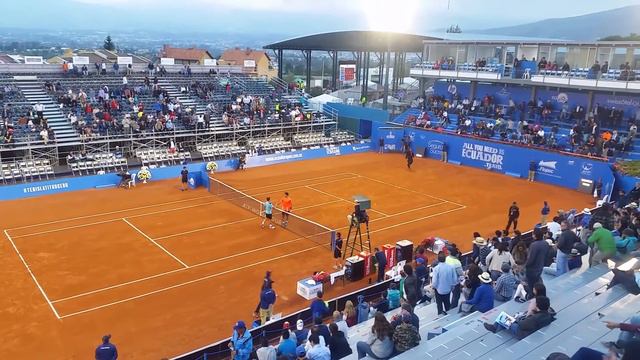 Match point Bellucci a Olivo en 4tos de final Ecuador Open смотреть онлайн