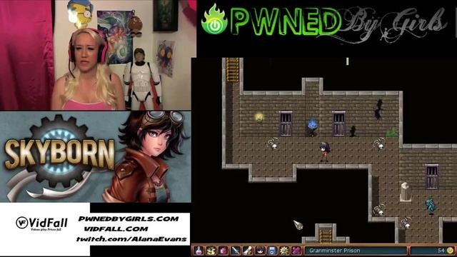Alana plays Skyborn for Vidfall смотреть онлайн