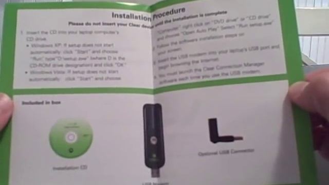 WiMAXATL.com - Clear WiMAX Wave 2 USB Adapter Unboxing смотреть онлайн