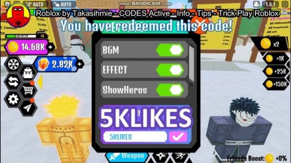 All Codes CHRISTMAS Anime Clicker Fight Roblox | December 12, 2022