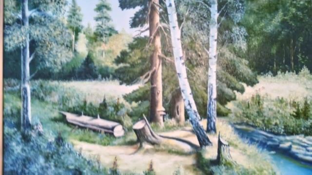 Моя работа,картины маслом известных художников.Сам не художник,само учитель. смотреть онлайн