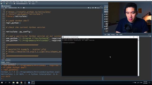 Using Python in R смотреть онлайн