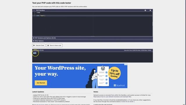 Learn php using sandbox смотреть онлайн