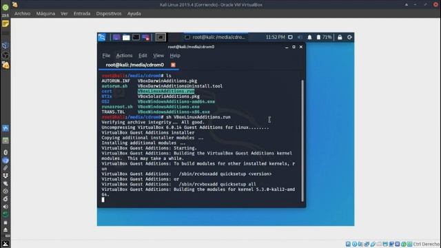 Instalación Oracle VirtualBox Guest Additions en Kali Linux 2019.4 смотреть онлайн
