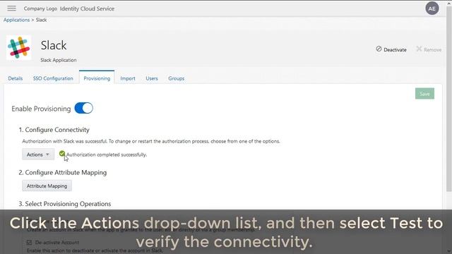 Integrating Slack with Oracle Identity Cloud Service - With Provisioning смотреть онлайн