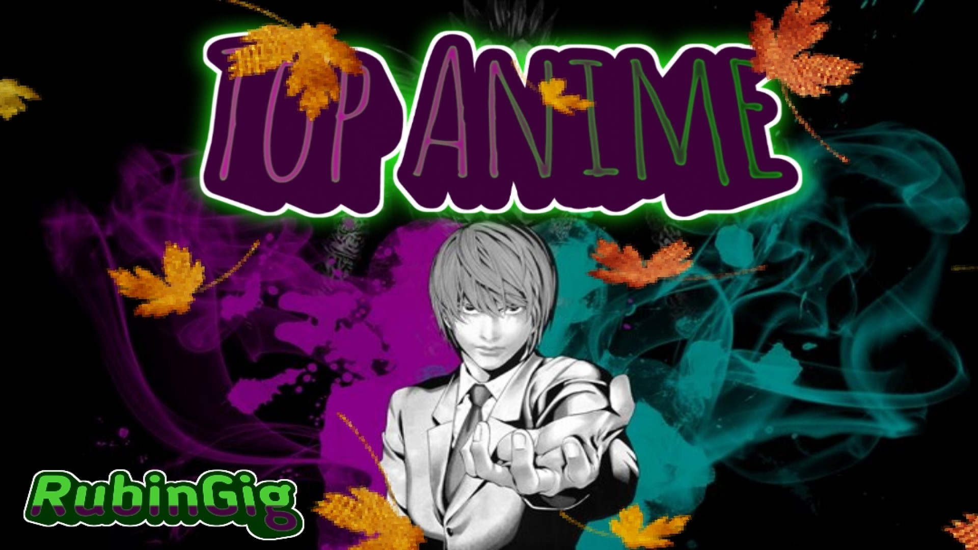 Топ Аниме/ Anime Top (атака титанов, наруто, тетрадь смерти) смотреть онлайн