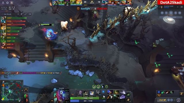 Satanic vs Yatoro - EPIC CARRY BATTLE Wonderkid vs TI WINNER смотреть онлайн