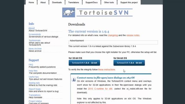 Lesson 01.2: Installing TortoiseSVN and VisualSVN смотреть онлайн