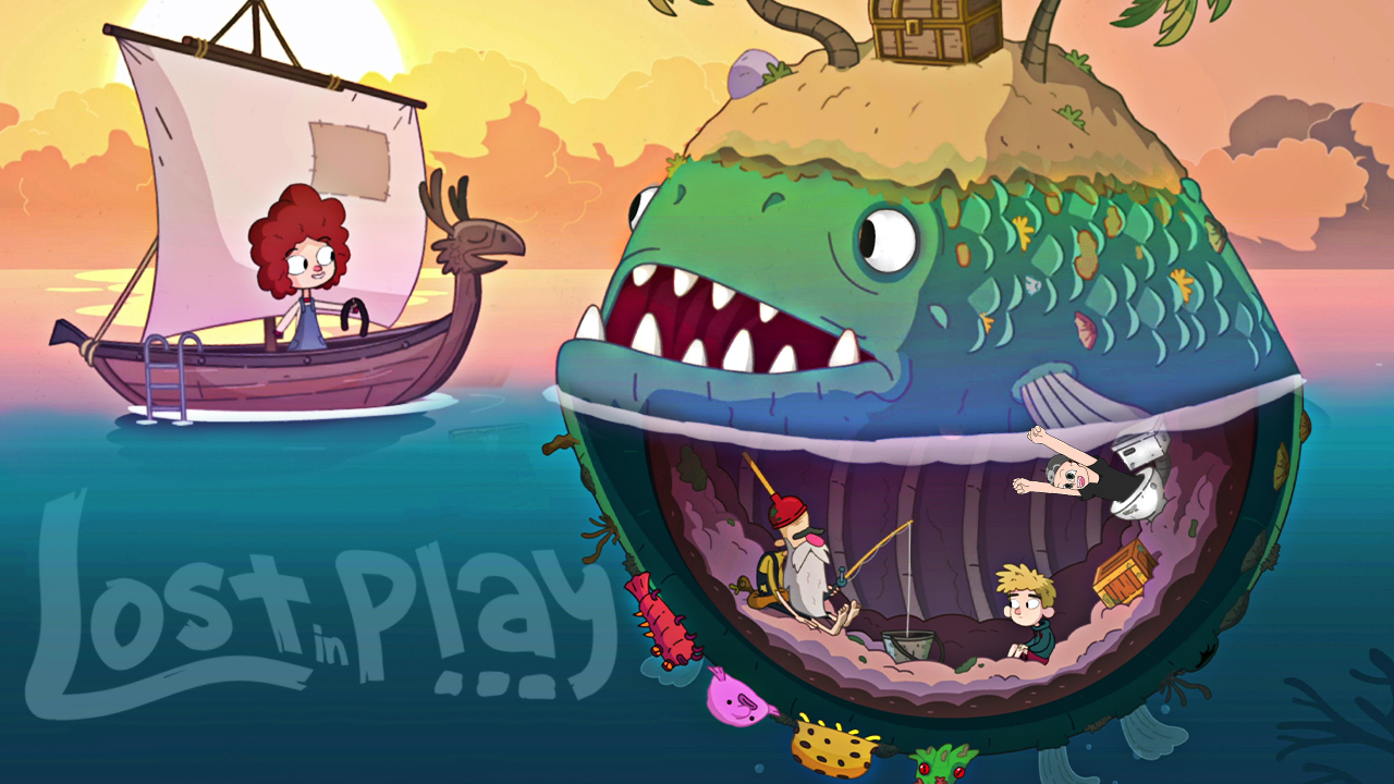 КАК ВЫБРАТЬСЯ ИЗ РЫБЫ? ► Lost In Play #2 Прохождение