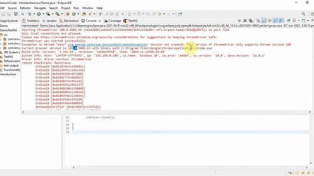 How to prevent chrome browser from automatic updates for your Selenium test environment? смотреть онлайн