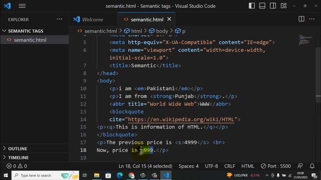Semantic Tags For SEO And Blind People in HTML With ChatGPT (Urdu) смотреть онлайн