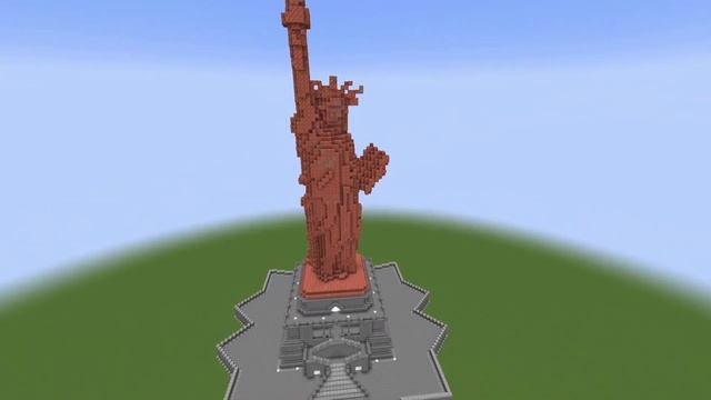 ОБЗОР КАРТЫ СТАТУЯ СВОБОДЫ В МАЙНКРАФТЕ смотреть онлайн