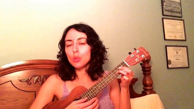 La Vie En Rose - Cristin Milioti HIMYM / Edith Piaf Ukulele Cover by Amalia Miller смотреть онлайн