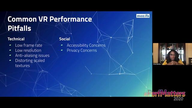 Erica Stanley :: Creating Performant Virtual Reality Experiences :: #PerfMatters Conference 2020 смотреть онлайн