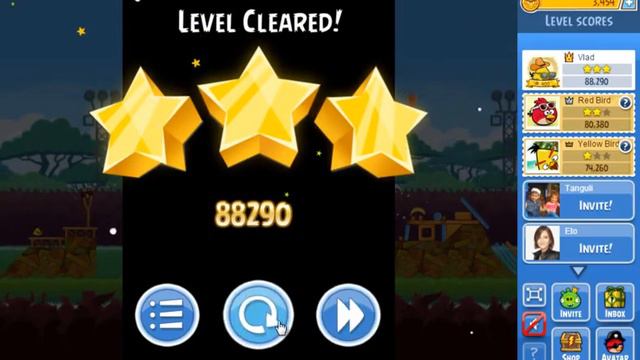 Angry Birds Weekly Tournament Week 46 Lvl 3 Apr 01-07 Highscore 111110 смотреть онлайн