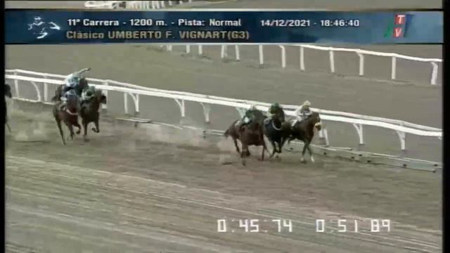 Carr. 11 Premio: CLASICO UBERTO F. VIGNART (G3) 14-12-2021 смотреть онлайн