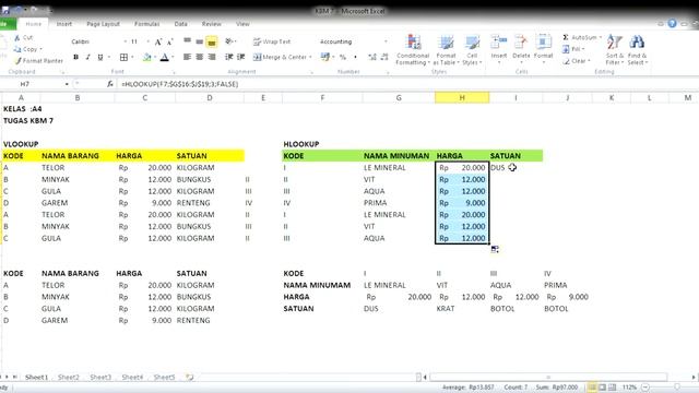 Microsoft Excel PENJUMLAH,RATA RATA,MIN,MAX,DEBIT,KREDIT & DLL TUGAS KBM 7 APLIKASI KOMPUTER смотреть онлайн
