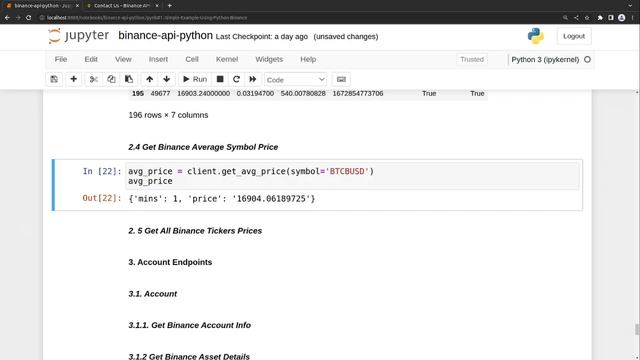 Step-by-step guide to using the Binance API for Python beginners (REST & WebSockets) смотреть онлайн