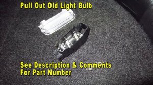 Kia Soul How To Change Cargo Area Light Bulb 2014 To 2019 2nd Generation With Part Number