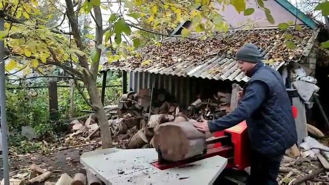 Выполняем заказ. "Колка дров реечным Дровоколом АРПАЛ" смотреть онлайн