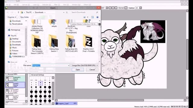 Flight Rising Draw: Tundra Alpaca смотреть онлайн