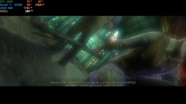 BioShock Remastered on ASUS TUF Gaming FX505DT GTX 1650 4 GB, Ryzen 5 -3550H Max Settings смотреть онлайн