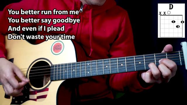 FLAMES - R3HAB & ZAYN & JUNGLEBOI | Guitar Tutorial | Chords & Lyrics смотреть онлайн