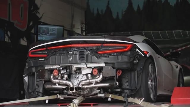 2018 Acura NSX with ARMYTRIX Titanium Exhaust! смотреть онлайн