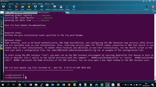 How to install ibm db2 fix pack universal AIX смотреть онлайн