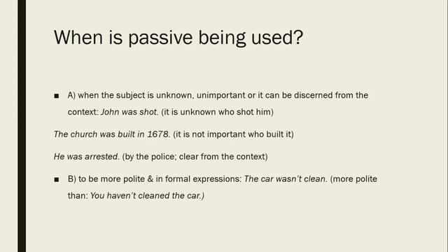 Engleski 1 razred srednje Unit 10 The Passive Present and Past Simple, Present Perfect and Future смотреть онлайн