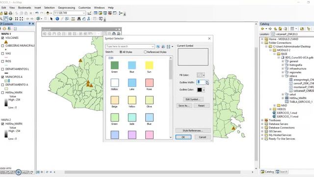SIG: Ejercicio 1 Interfaz de Arcmap Parte (2/2) смотреть онлайн