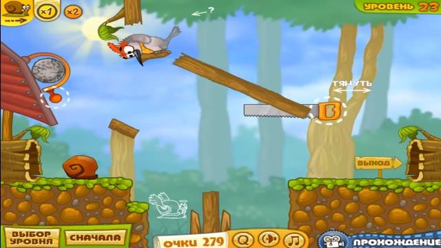 Мультик Улитка Боб 2 Прохождение игри - все уровни ( Snail Bob 2) смотреть онлайн