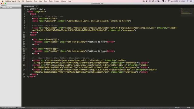Bootstrap 4 (Alpha 6) utilities: Position смотреть онлайн