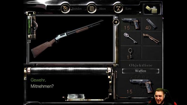 Resident Evil 1 Remake [Chris] #005 THE MASK - Resident Evil 1 remastered Deutsch Gameplay смотреть онлайн