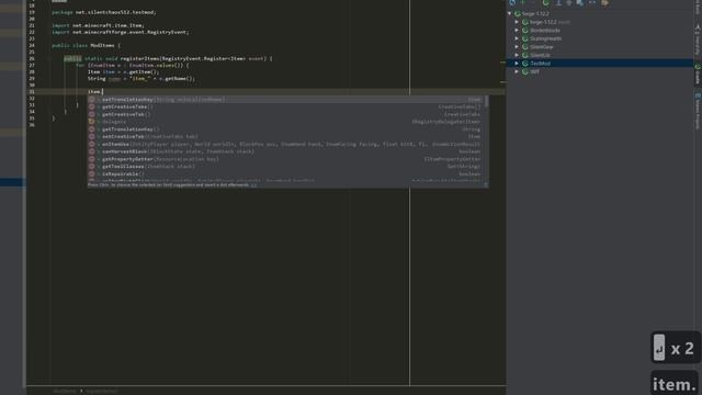 Minecraft Modding - Enum Item Sets смотреть онлайн