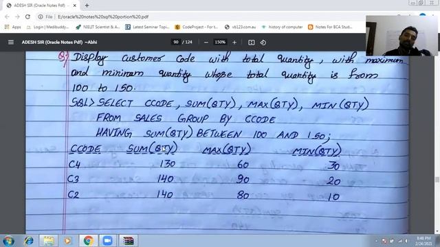 ORACLE -Group By Cl use | Having clause смотреть онлайн