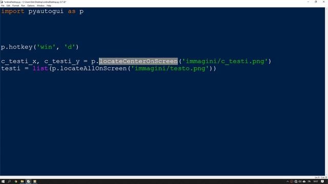 PyAutoGUI tutorial ITA | PARTE 2/2 смотреть онлайн