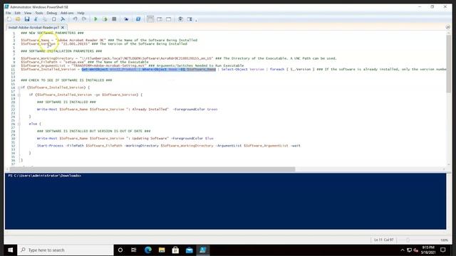 Solving Problems with PowerShell : Deploying Adobe Acrobat Reader DC at Startup смотреть онлайн